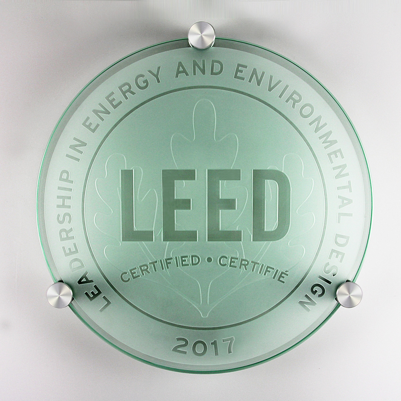 LEED Plaque Certified Canada