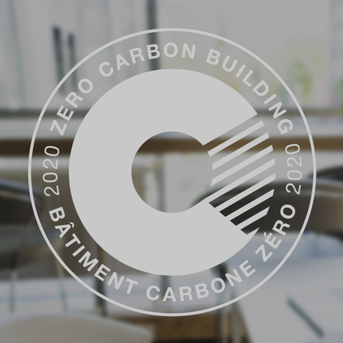Zero Carbon Decal - frosted vinyl | Canada