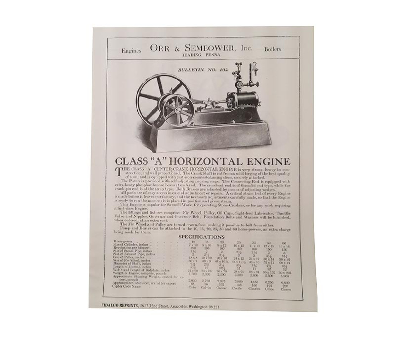 Stationary & Marine Engines Bulletin