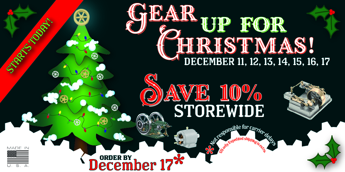10% OFF STOREWIDE. ORDER BY DECEMBER 17. GET IT BEFORE CHRISTMAS. NOT REPSONSIBLE FOR CARRIER DELAYS.