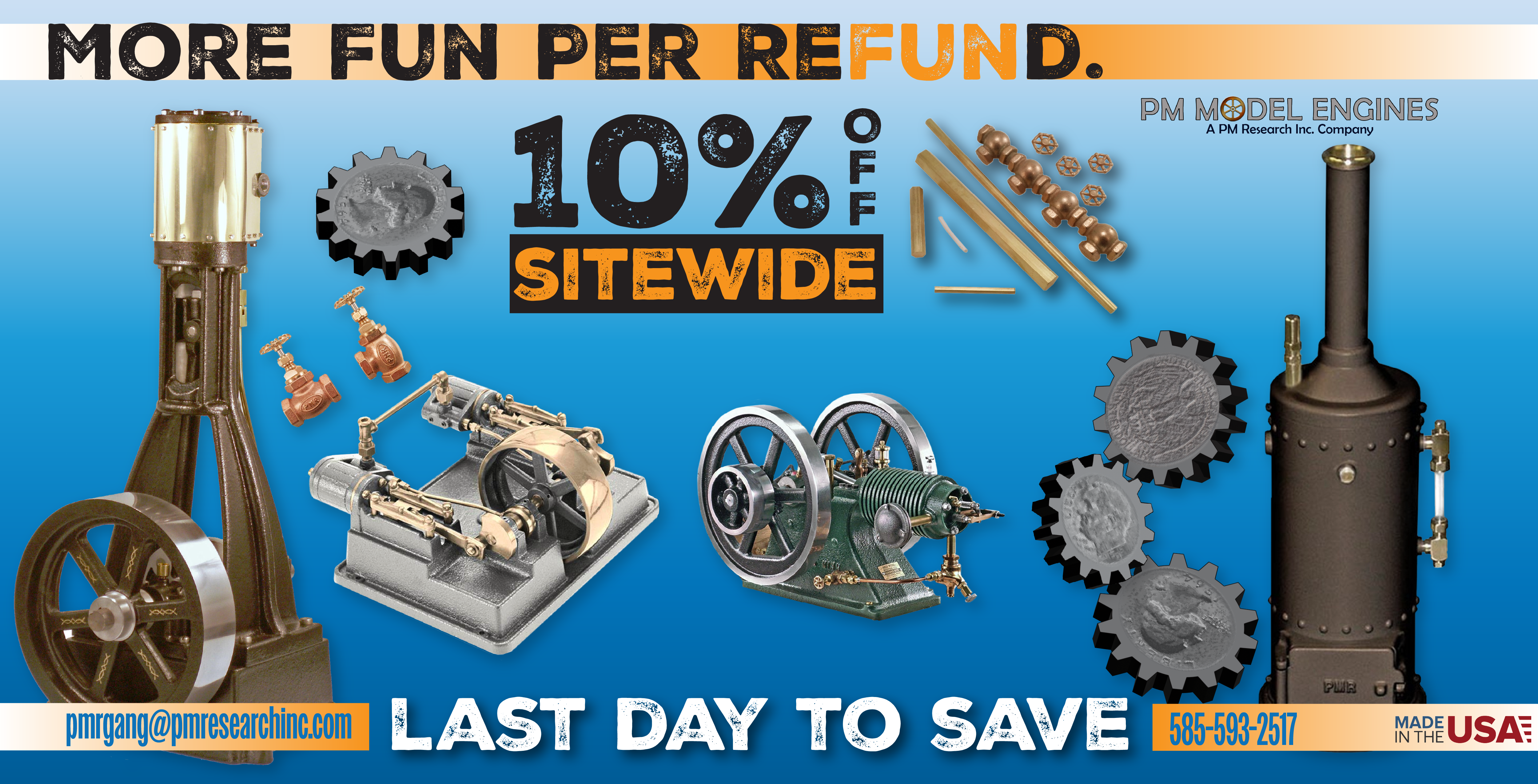 Last day for 10% off site wide Ends April 3 2026