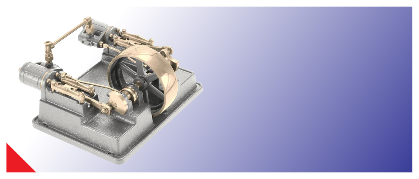 Shop Model Steam Engine kit. Machined and unmachined casting kits for the machinist. Made in USA