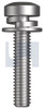 Sems Spr/Flt Metal Trd Pan Trx Zinc Plated (Rohs Compliant) Jisb11882017 M3 X 6
