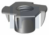 Tee Nut 4 Prong Zinc Plated (Rohs Compliant) Hec M10