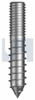 Bsw Lag Screw Zinc Plated (Rohs Compliant) Hec / Mild Steel 1/2 Bsw X 6