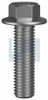 Flanged Hex Bolt No Serr Plain Hec 6921 / Class 10.9 M16 X 80