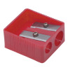 Double Hole Plastic Sharpener