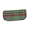 205 X 90Mm Tartan Pencil Case
