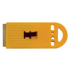 Yellow Plastic Scraper