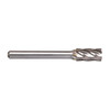 1/2In Cylindrical Carbide Burr With End Cut - Aluminium Cut