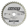 Austsaw Raider Timber Blade 210Mm X 25/16 Bore X 40 T Thin Kerf