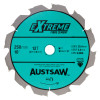 Austsaw - 250Mm (10In) Polycrystalline Diamond Blade - 25.4Mm Bore - 6Pcd6Tct Teeth