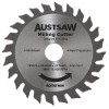 Austsaw - 125Mm (5In) 4Mm Milling Cutter Blade - 22.2Mm Bore - 24 Teeth