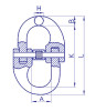 G80 Chain Connector 7/8Mm