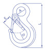 G80 Sling Hook Eye 6Mm