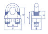 As2076 Wire Rope Grip 18Mm Gal