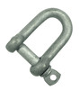 Commercial D Shackle 12Mm Gal (Not For Lifting Purposes)