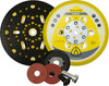 Backing Pad - (Hst555) Self Fastening Discs/Multihole/Hard 150Mm