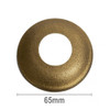 Cover Plate 3/4" Bsp 10Mm Rise Rough Brass