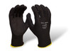 'Rippagrippa' Black Nitrile On Polyester Glove - Small