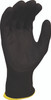 'Rippagrippa' Black Nitrile On Polyester Glove - Large