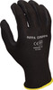 'Rippagrippa' Black Nitrile On Polyester Glove - Xlarge