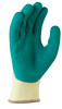 'Green Grippa' Knitted Poly Cotton, Green Latex Palm - Large