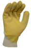 'Glass Gripper' Double Dipped Yellow Latex Glass Gripper Glove