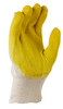 Economy 'Glass Gripper' Yellow Latex Dipped Palm