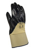 'Blue Knight' Nitrile 3/4 Coated Glove With Safety Cuff - Xlarge