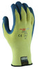 G-Force Grippa Cut Resistant Level E, Blue Latex Coated Glove - Large