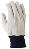 Cotton Drill Glove - Blue Cuff - Mens - Retail Carded