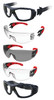 'Evolve' Clear Safety Glasses, Retail Packed