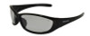 Excel Black Frame Clear Safety Glasses, With Anti-Fog