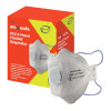 Maxisafe 3-Panel Flat Fold Respirator With Valve, Box Of 20