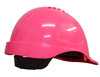 Maxiguard White Vented Hard Hat, Sliplock Harness