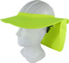 Maxisafe Hat Brim With Neck Flap - Yellow