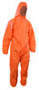 Maxisafe Orange Polypropylene Disposable Coveralls - Medium