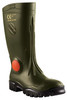 Foreman Green Gumboot W/ Safety Toe - Size 6