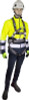 Maxisafe Confined Space Full Body Harness With Front & Rear Steel Plated Fall Arrest D Rings