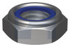 Hex Nut Nyloc Thin Zp M12 Iso10511/Cl 04