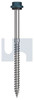 Type 17 Hex Head + Washer #14-10 X100 Blue Ridge (Pacific Blue) -Cl4