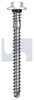 Vmax Self Drilling Screw Hex + Washer + Xgrip M6.2-11 X65 Dove White - Cl4