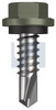 Metal Self Drilling Screw Hex Head + Washer #14-14 X22 Mangrove - Cl4