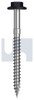 Type 17 Flanged Hex Head #12-11 X65 Night Sky (Ebony) -Cl4