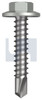 Metal Self Drilling Screw Flanged Hex Head #12-14 X30 Shale Grey (Gull Grey) -Cl4