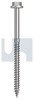 Type 17 Flanged Hex Head #14-10 X100 Shale Grey (Gull Grey) -Cl4