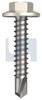 Metal Self Drilling Screw Flanged Hex Head #12-14 X30 Surfmist (Titania) -Cl4