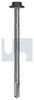 S500 Tiger Self Drilling Screw Flanged Hex Head #12-24 X85 Woodland Grey (Thunder) -Cl4