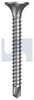 Metal Self Drilling Screw Bugle Head  #6-20 X30 Zinc Plate
